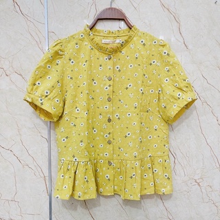 áo peplum thô hoa