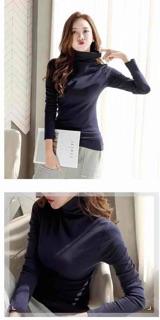 Áo giữ nhiệt cổ lọ