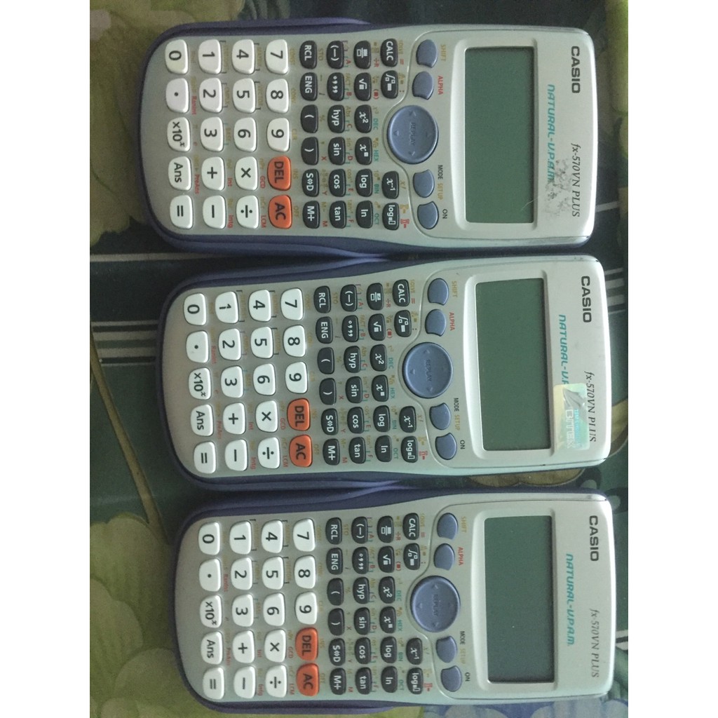 MÁY TÍNH CASIO FX 570 VN PLUS CHÍNH HÃNG