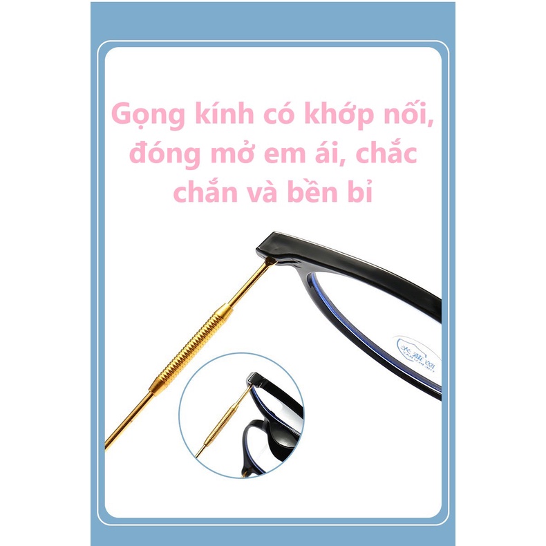 Mắt Kính Má Hồng - Chống Ánh Sáng Xanh - Phong Cách Thời Trang Dành Cho Nữ Và Nam 2022