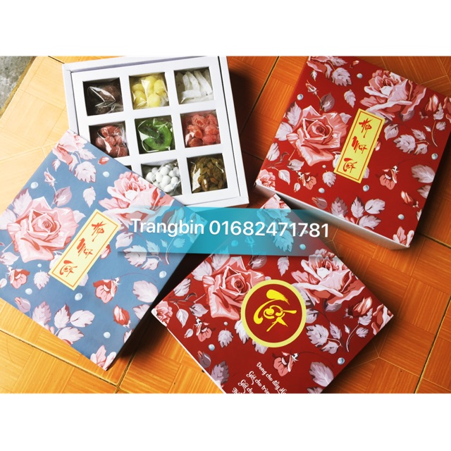 Combo3 hop mứt tết 800g