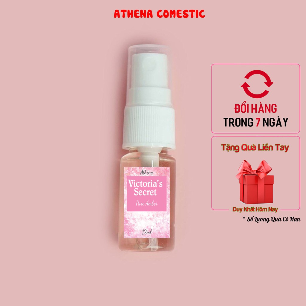 Xịt thơm nước hoa body mist Victoria Secret, Bath And Body Works 30ML (Hương Học Sinh)