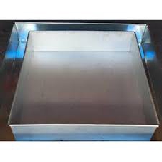 Khay tôn cho lồng gà tre gà chọi kích thước 100x100x15cm