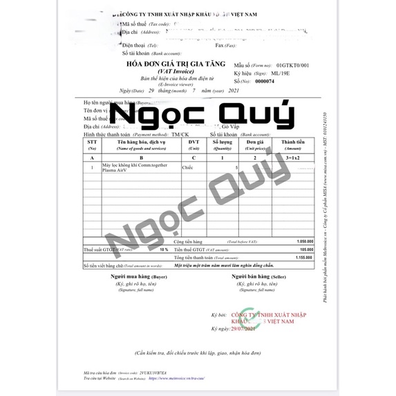 [SHIP- HỎA-TỐC]MÁY KHỬ KHÔNG KHÍ COMM.TOGETHER