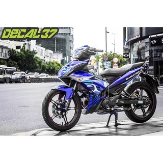Tem Trùm Exciter 150 Cá mập xanh