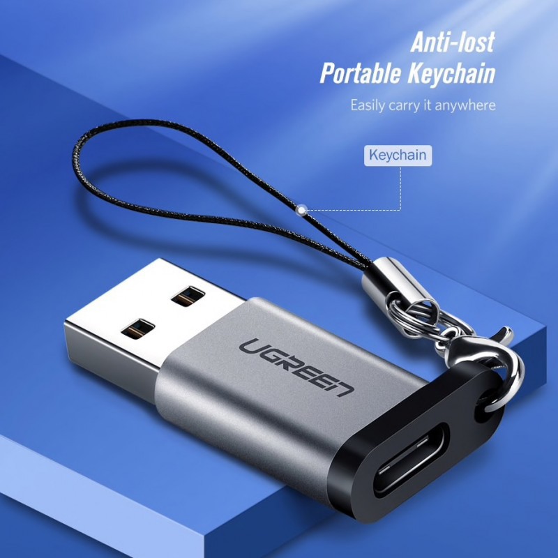 Đầu chuyển USB 3.0 to USB-C 3.1 (female) Ugreen 50533