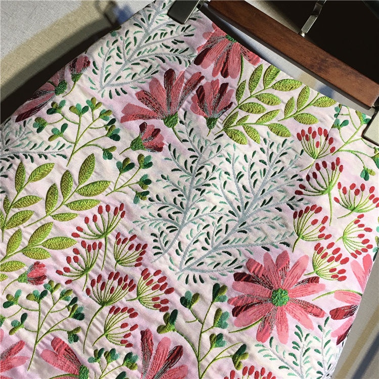 Chân Váy Hoa Lưng Cao Dáng Chữ A Thiết Kế Mới Thời Trang Mùa Thu Dành Cho Nữ