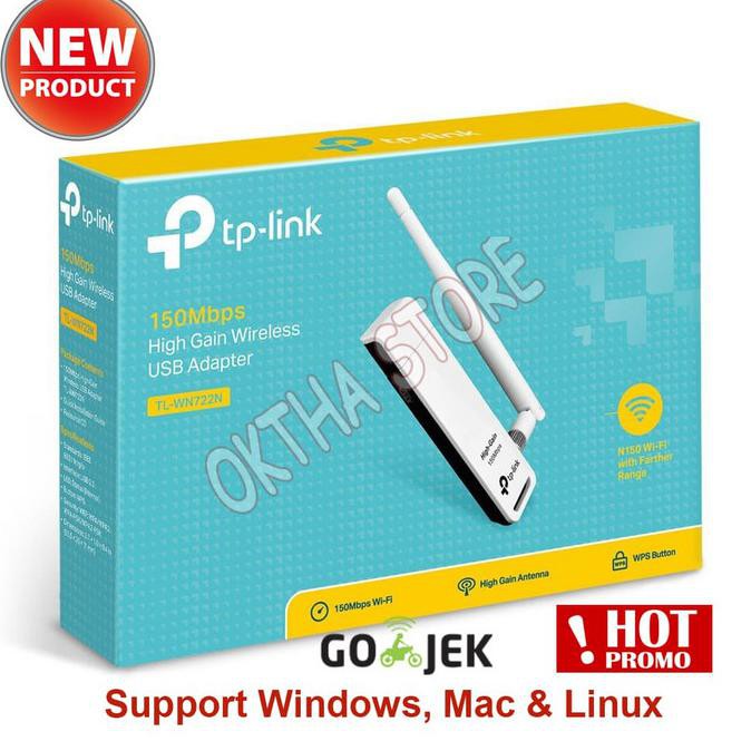 TP LINK Usb Wifi Tp-Link Tl-Wn722N Wn722N / Tl Wn 722n 0512