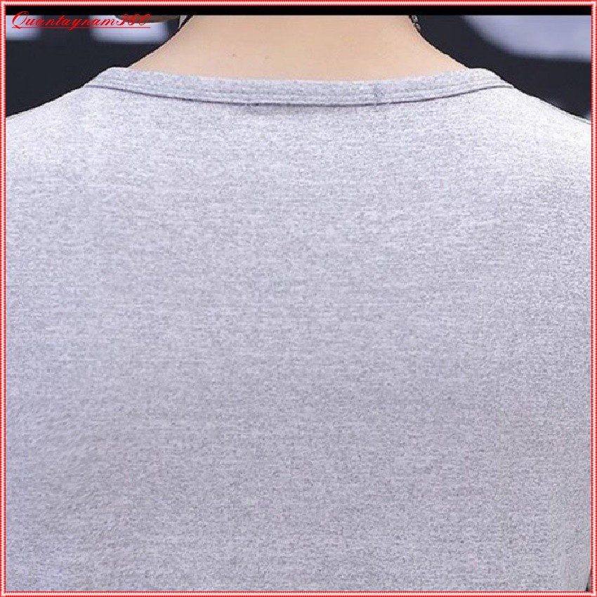 Áo thun nam tay dài mặc thu đông giữ nhiệt chất cotton co giãn, áo giữ nhiệt nam dáng ôm | BigBuy360 - bigbuy360.vn