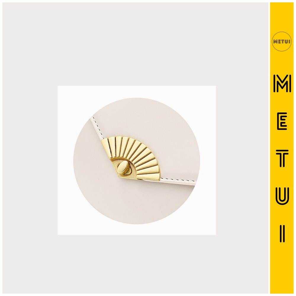 Túi xách nữ METUII túi đeo chéo cao cấp thiết kế trẻ trung kèm họa tiết đẹp mắt M53