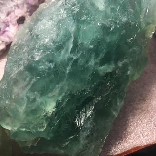 1000GR Đá Thô Màu xanh FLUORITE