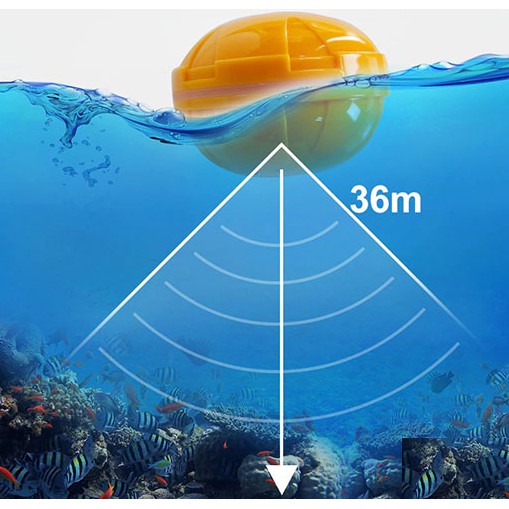 Máy dò cá không dây dò sâu 36m