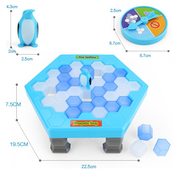 (Mã ĐBC3) Đập Băng Chim Cánh Cụt - Trò Chơi Nhóm ( Size Lớn) nhìn là mê, chơi hết chê