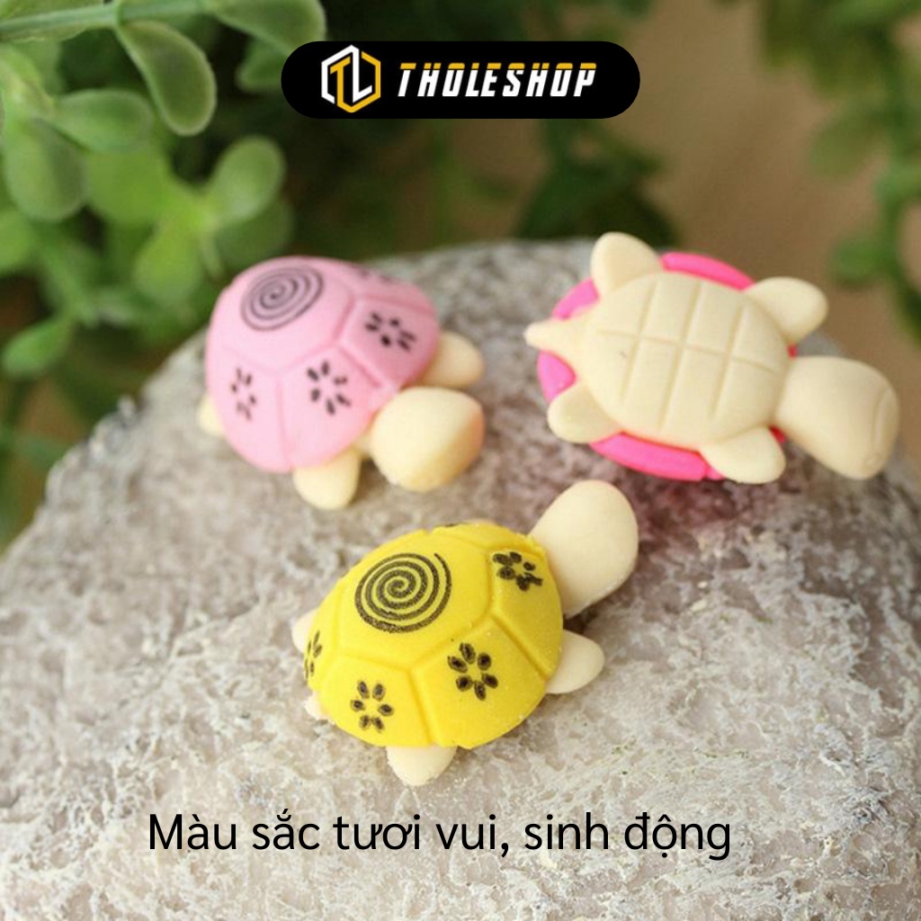 Gôm Tẩy Cute - Combo Cục Gôm Tẩy Bút Chì Hình Chú Rùa Nhiều Màu Cho Bé 8233