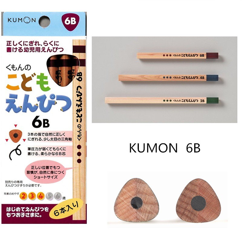 Gọt bút chì Kumon dùng cho bút chì thân tam giác Kumon