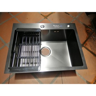 Chậu rửa bát 1 hố Nano 45*40cm