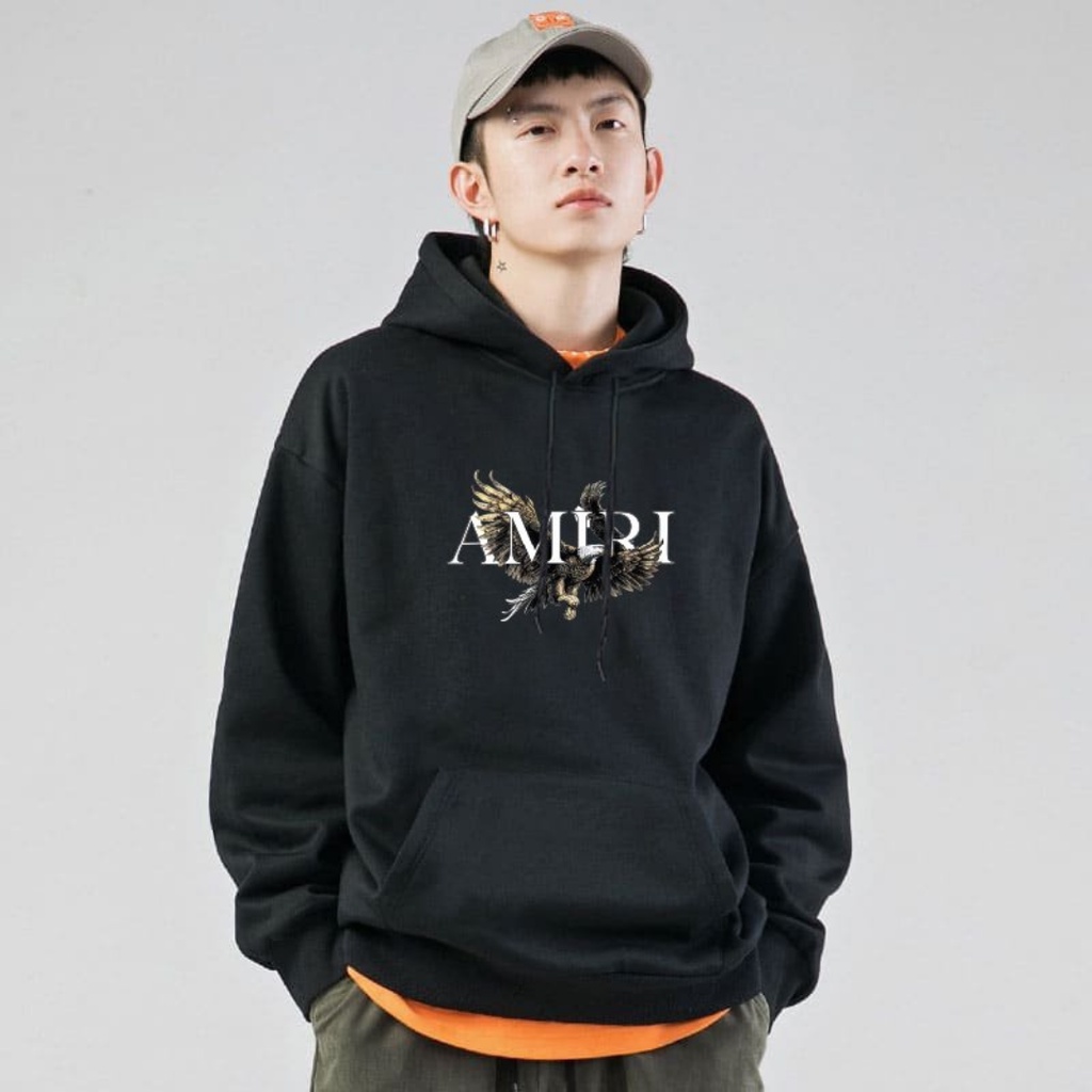 Áo khoác nỉ Hoodie - Áo Hoodie nam nữ form rộng CAO CẤP AMIRI phong cách Hàn Quốc – thời trang unisex | BigBuy360 - bigbuy360.vn