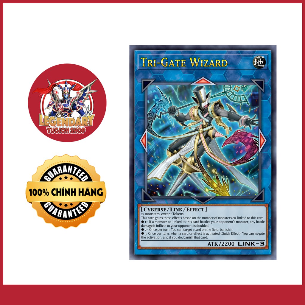 [EN][Thẻ Bài Yugioh Chính Hãng] Tri-gate Wizard