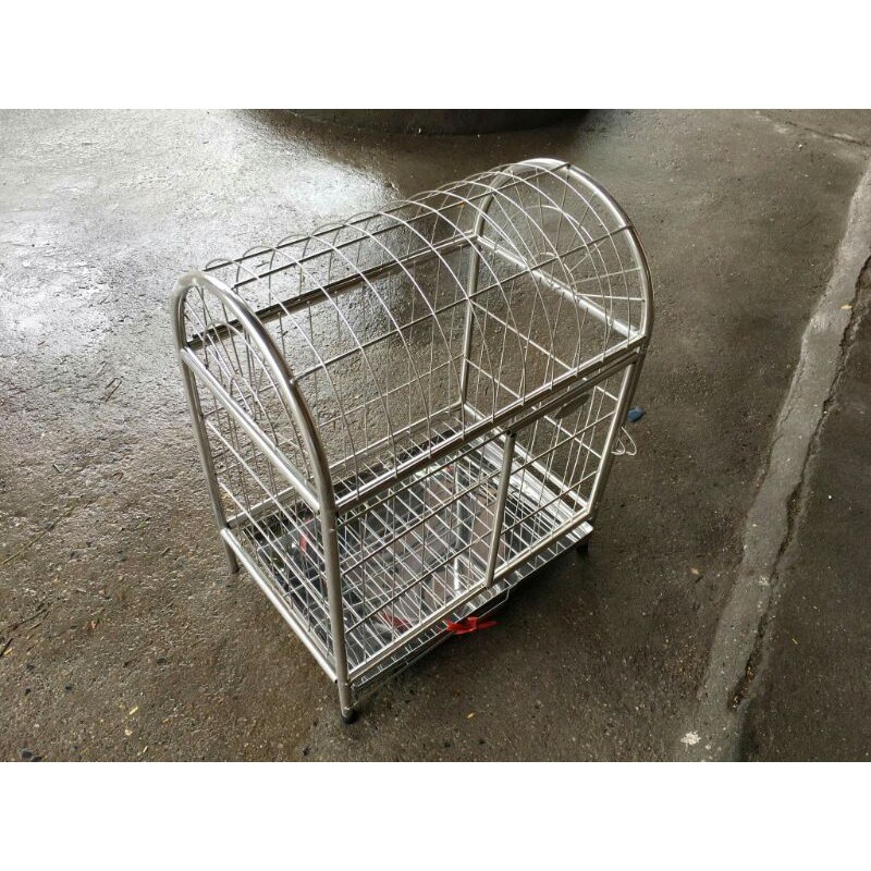 Lồng chó mèo inox kích thước 40*45*30  giá rẻ