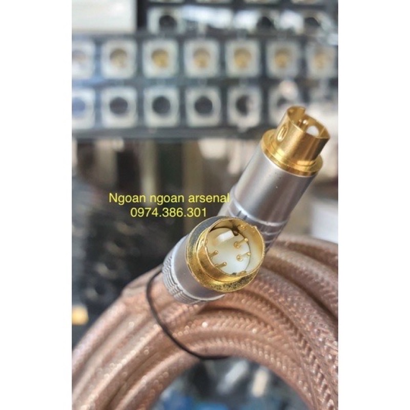 Jack rắc S video 4 chân Hàn hàng nhập khẩu chất lượng. Báo giá 1 cái