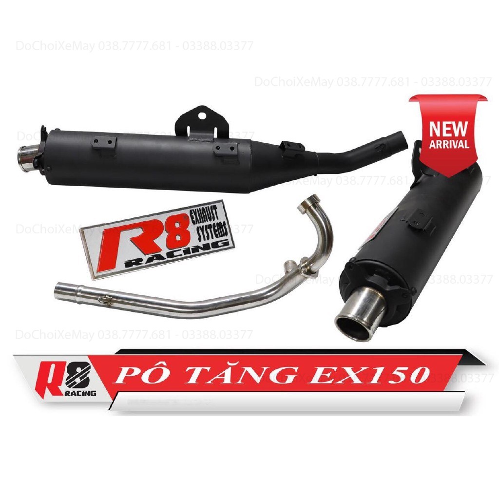 Pô tăng giả ZIN cho Exciter 150 êm như đùi người yêu cũ. DoChoiXeMay