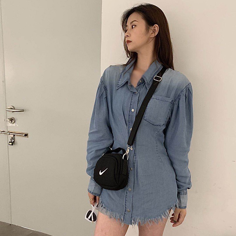 Túi Xách Nữ Túi Đeo Chéo Vai Nhiều Ngăn Có Dây Điều Chỉnh Thời Trang Cho Nam Và Nữ