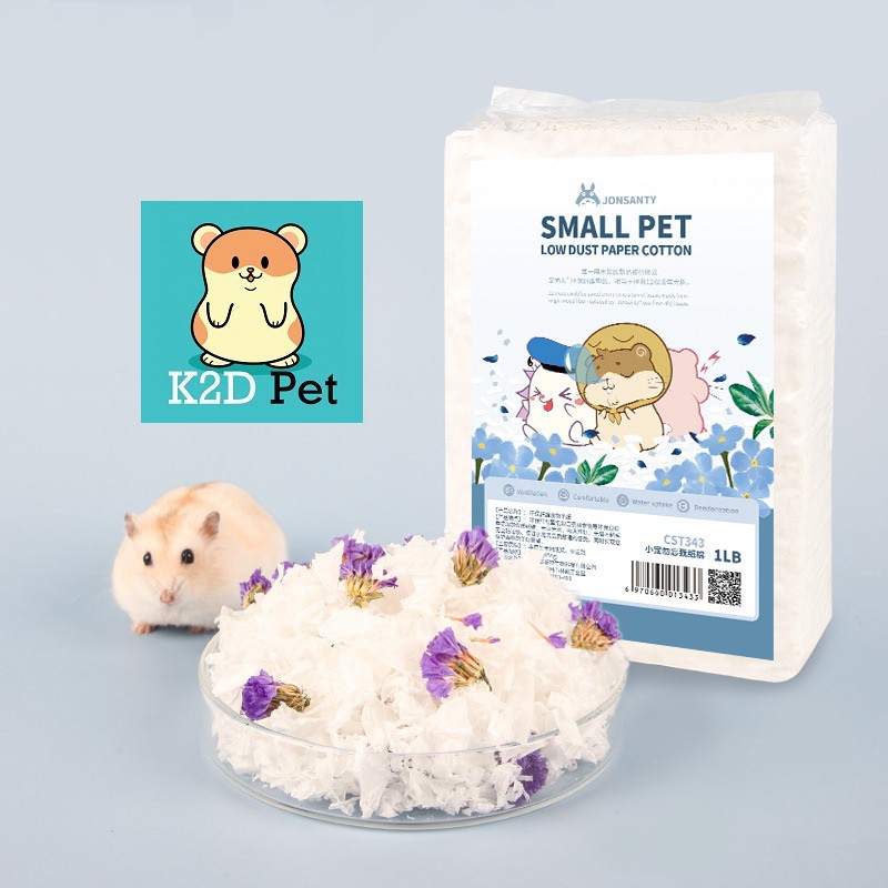 Giấy lót chuồng Hamster Small Pet Cotton Jonsanty 1LB