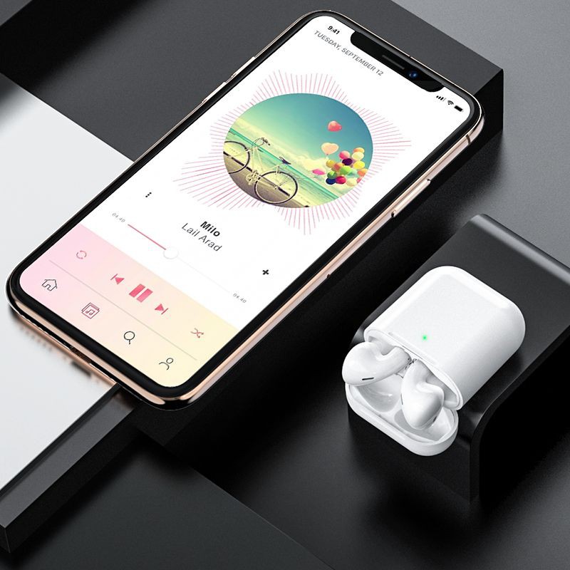 (CAO CẤP - HÀNG CHÍNH HÃNG)TAI NGHE BLUETOOTH HOCO ES39 ĐỊNH VỊ ĐỔI TÊN SẠC KHÔNG DÂY TWS CẢM ỨNG NHƯ AIRPODS 2