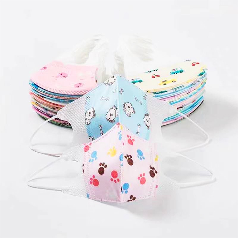 Khẩu trang cho bé, Set 10 khẩu trang bé trai và bé gái nhiều họa tiết 0-12 tuổi bảo vệ đường hô hấp Baby-S – SM017