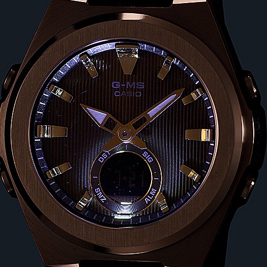 Đồng hồ nữ Casio MSG-C150 / MSG-C150G-3A chống va đập, chống nước 200m, hàng chính hãng bảo hành 05 năm
