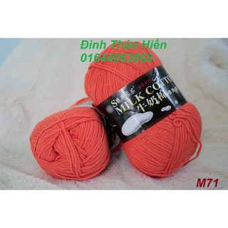 Len sợi milk cotton