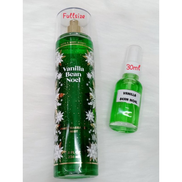 (30ML)XỊT THƠM VANILLA BEAN NOEL BATH AND BODYWORKS