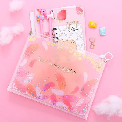 Hộp bút lông chim Hb241 hộp bút cute hộp bút dễ thương