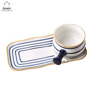 Bát đựng thức ăn/ món tráng miệng sweejar bằng gốm cao cấp dễ dùng