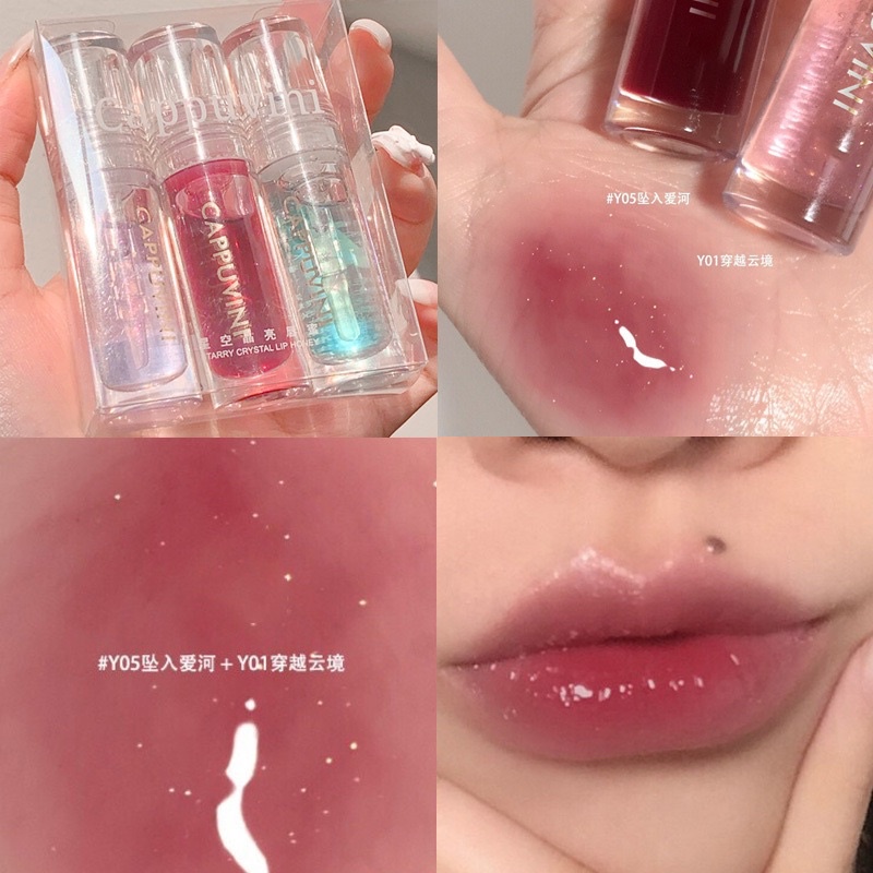 Son bóng dưỡng ẩm Cappuvini