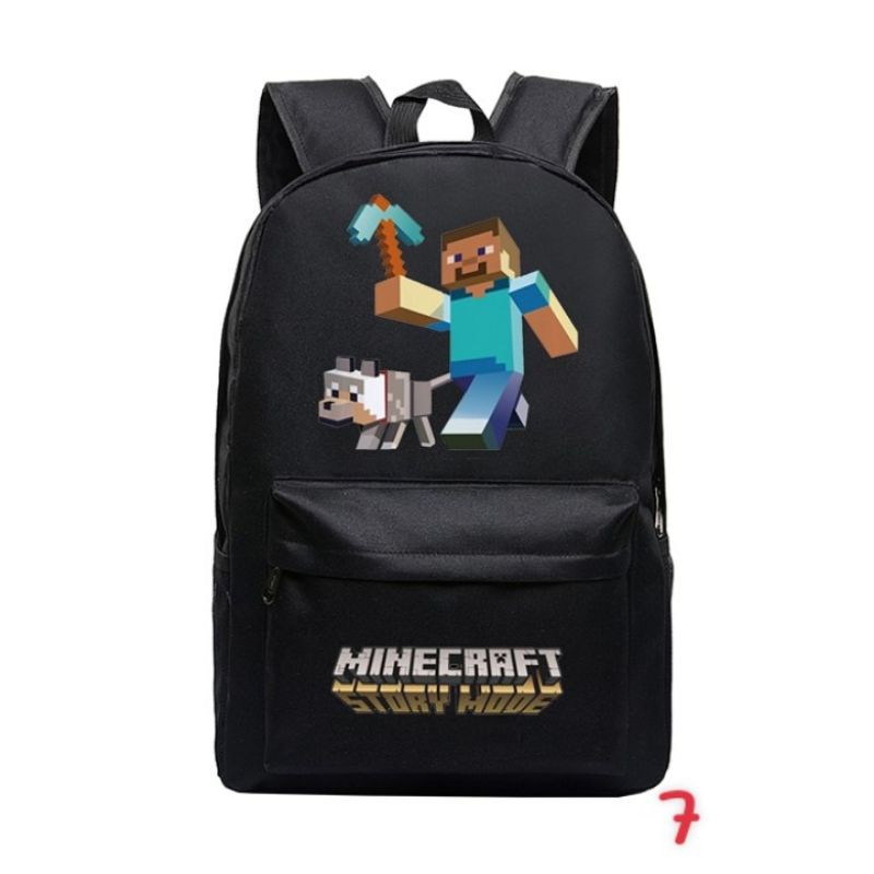 Balo Đi Học Trò Chơi Minecraft Cực HOT!!