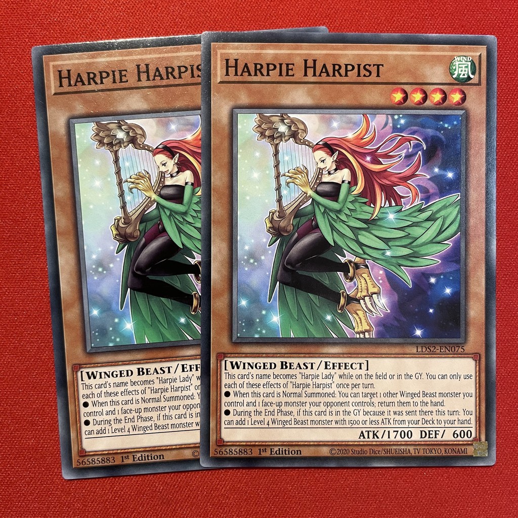 EN]Thẻ Bài Yugioh Chính Hãng] Harpie Harpist