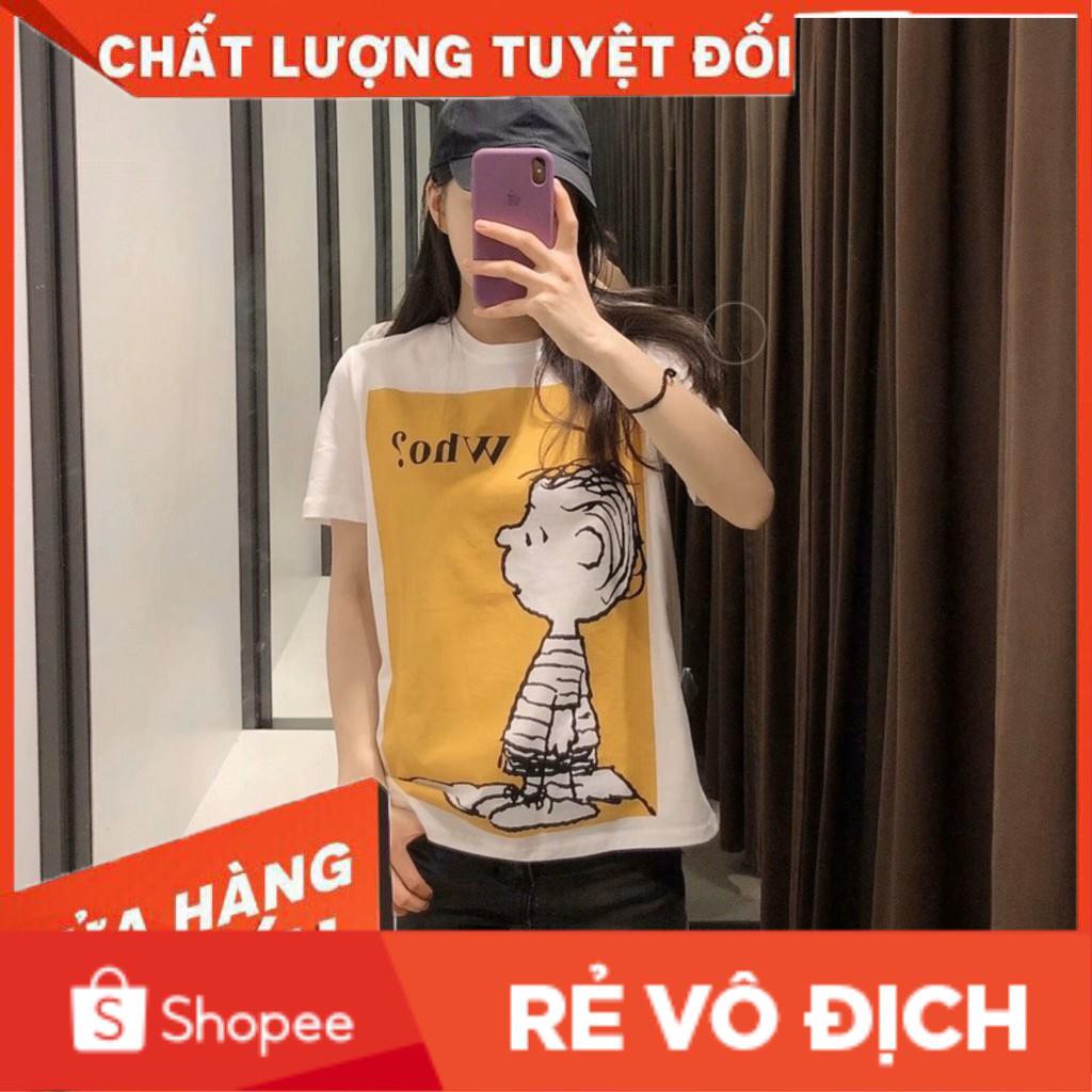 ÁO THUN NỮ NGẮN TAY ZARA IN HÌNH 4D (ẢNH, VIDEO THỰC TẾ) | BigBuy360 - bigbuy360.vn