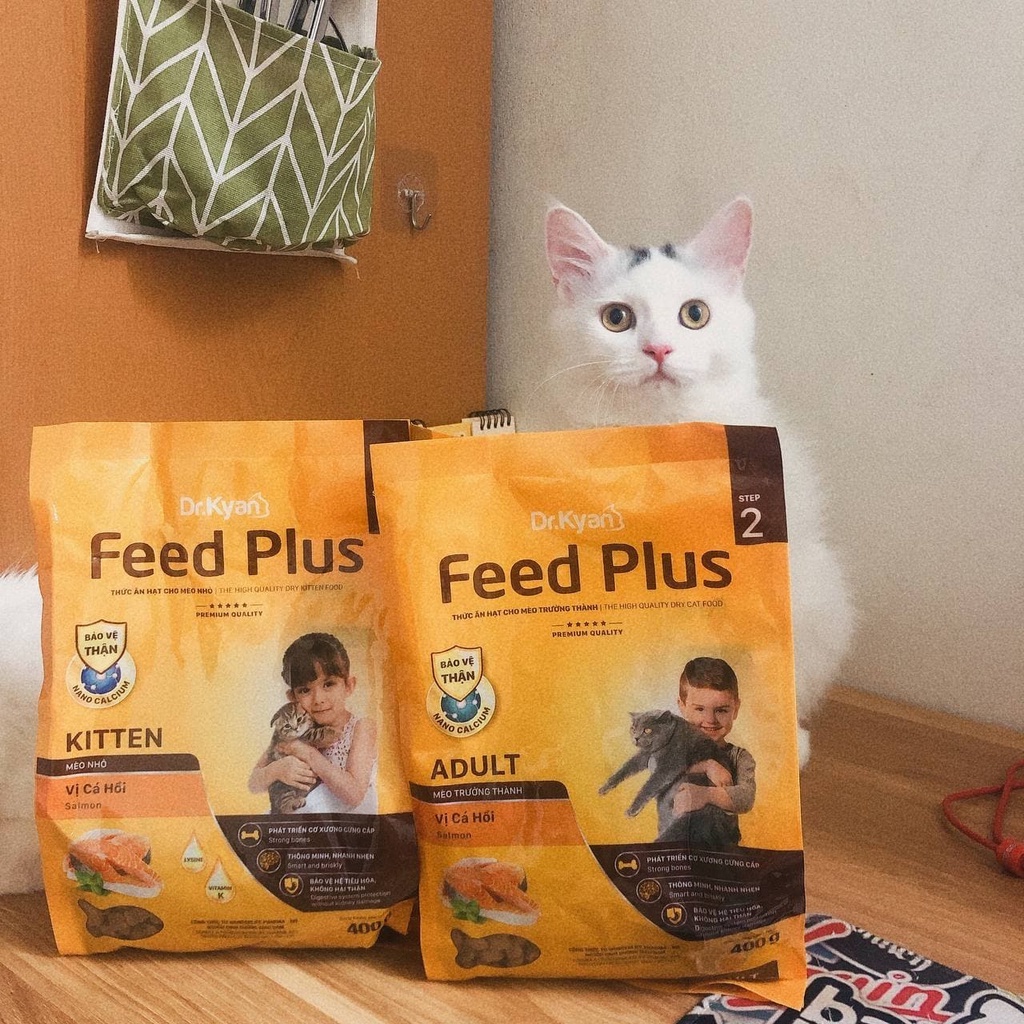 Thức ăn cho mèo lớn Dr.kyan Feed Plus 400g