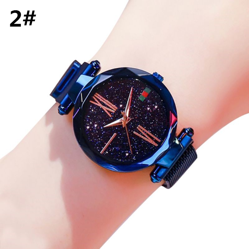Đồng hồ đeo tay dây thép lưới không gỉ thời trang cho nữ | BigBuy360 - bigbuy360.vn