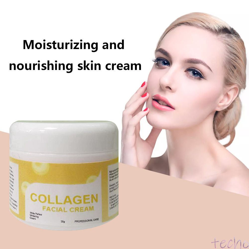 (Hàng Mới Về) Kem Collagen Dưỡng Ẩm Nâng Cơ Mặt Và Phục Hồi Làn Da