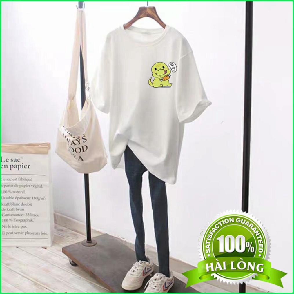 Áo thun unisex Khổng Hiền from rộng cổ tròn tay lỡ freesize 38-70kg LOGO chipi dễ thương