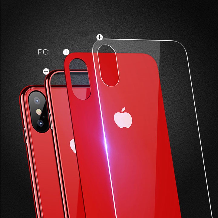 Ốp kính cường lực Iphone viền dẻo chống va đập và trầy xước đủ dòng 6,6Plus,7,7Plus,8,8Plus, X,XS MAX