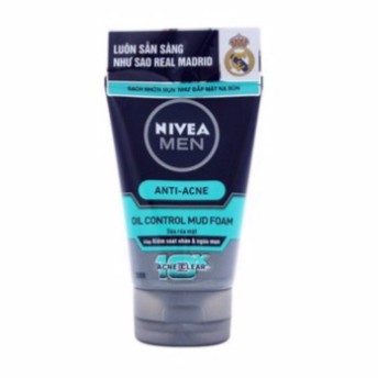 [G02] Sữa rửa mặt Nivea For Men bùn khoáng-100ml S014