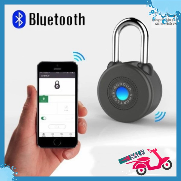 🆕 Ổ khóa thông minh Smart Lock Bluetooth điều khiển qua ứng dụng di động sử dụng cho 2 hệ điều hành Android/ IOS