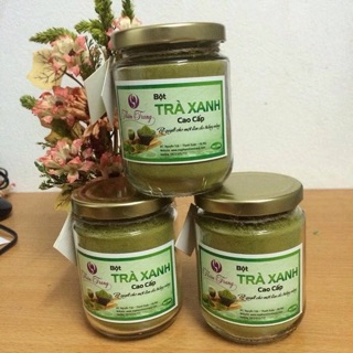 Bột trà xanh nguyen chất 200g