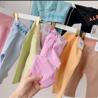 QUẦN LEGGING CẠP CAO BÉ GÁI