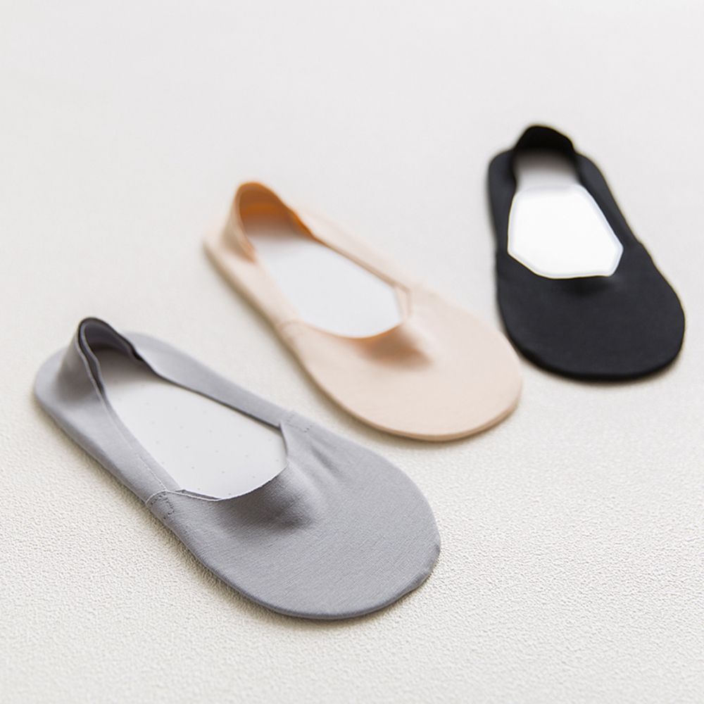 Vớ Cotton Cổ Thấp Chống Trượt Nhiều Màu Sắc Thời Trang Mùa Hè Cho Nữ