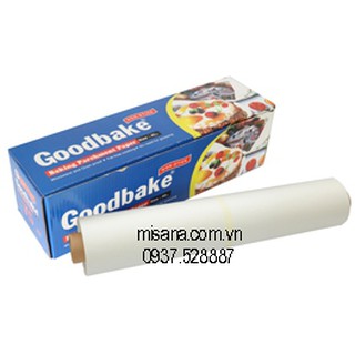Giấy nến dùng lót nướng bánh Goodbake - KT : 30cm x 75m; 45 x75m; 45x100m