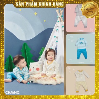 [CHAANG] Bộ dài tay bé trai 3 màu